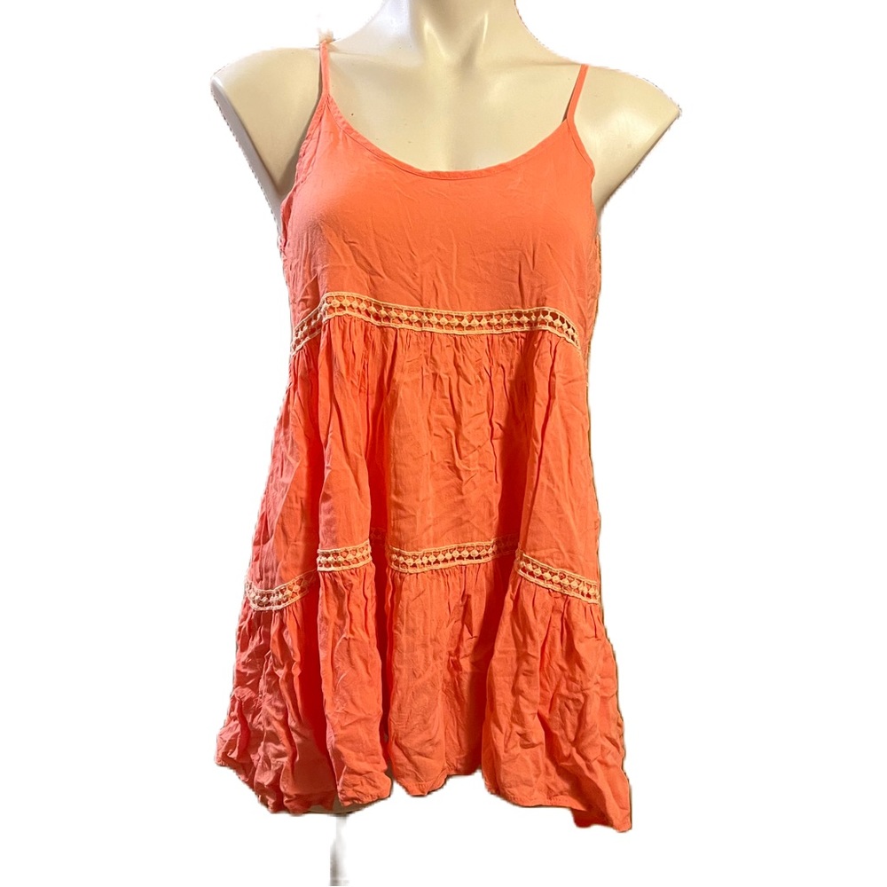 Audrey 3+1 salmon colored Camisole top